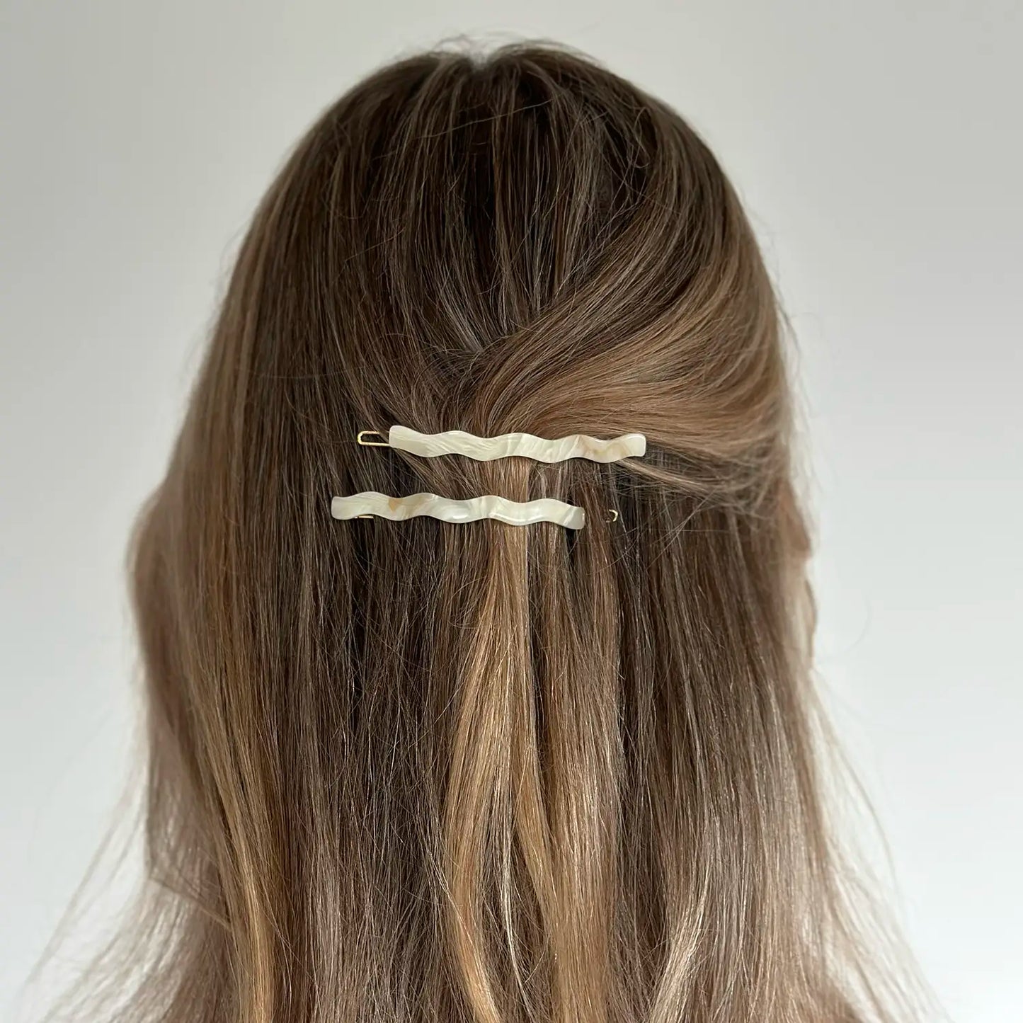 2 x Flow Hair Clips (Handmade in France)
