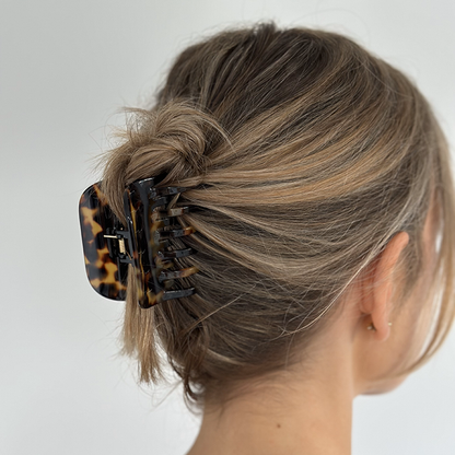 Two-Row Hair Claw - Grande (Handmade in France)