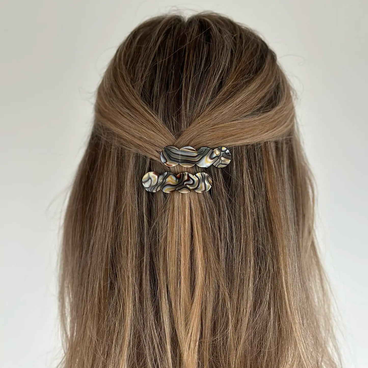 2 x Celeste Hair Clips (Handmade in France)